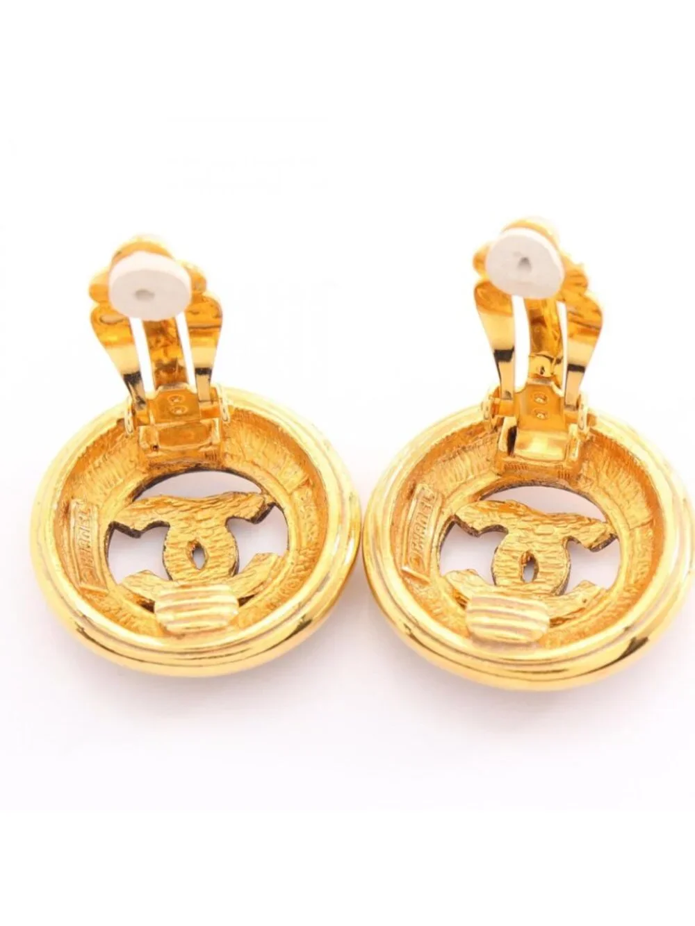 Chanel Earrings CC Logo